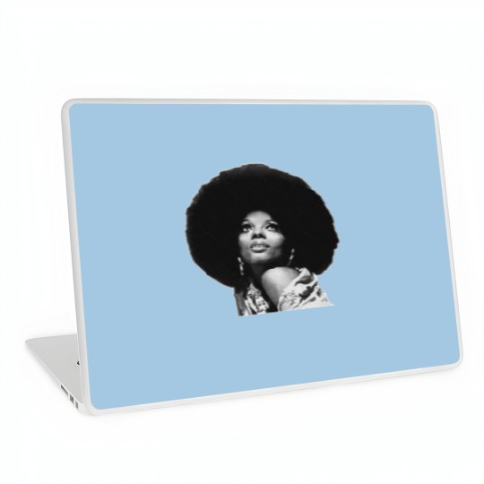 Discover Diana Ross Afro Laptop Skins