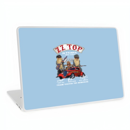 Discover ZZ Top 55 Years Thank You Laptop Skins