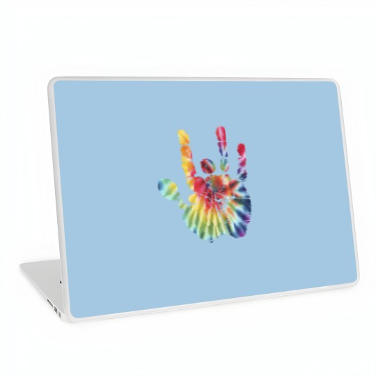 Discover Tie Dye Jerry Garcia Hand Bill Kreutzmann Laptop Skins