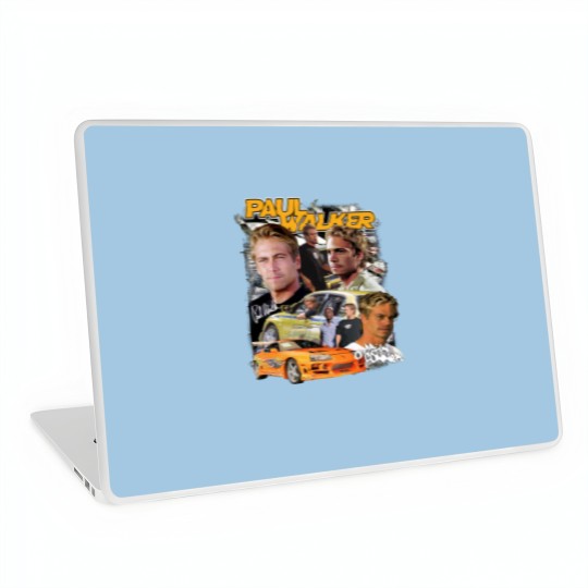 Discover Fast and Furious Laptop Skin featuring Paul Walker