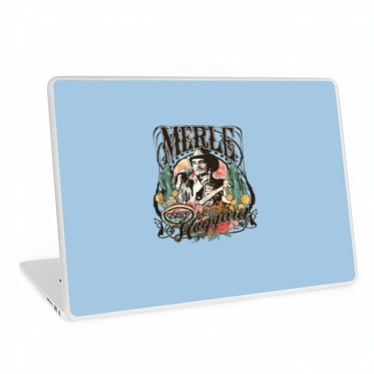 Discover Merle Haggard Vintage  Laptop Skins