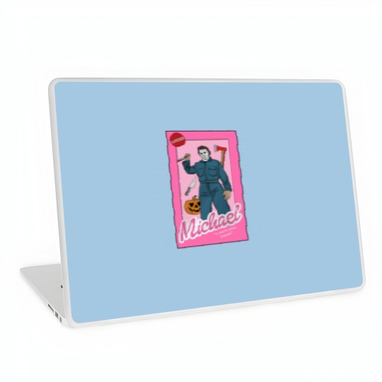 Discover Michael Myers  Laptop Skins Horror Valentine's Day Gifts