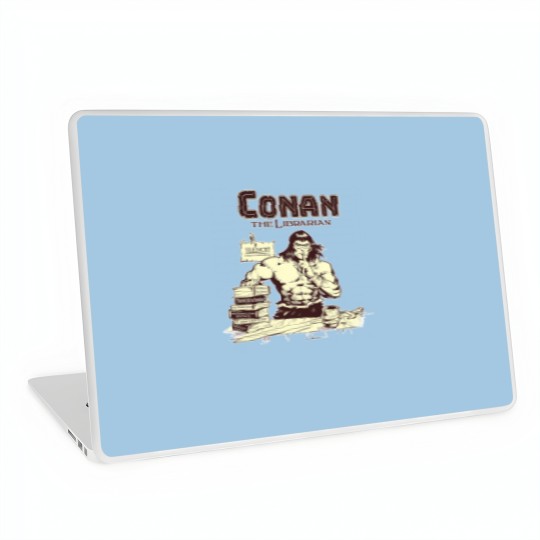 Discover Conan the Librarian Laptop Skins