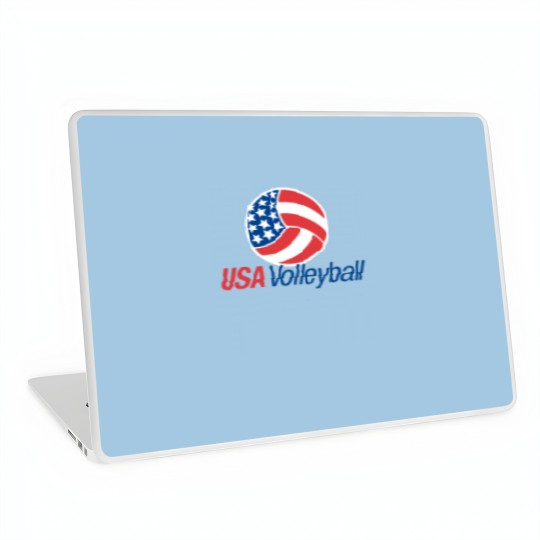 Discover USA Volleyball Laptop Skins