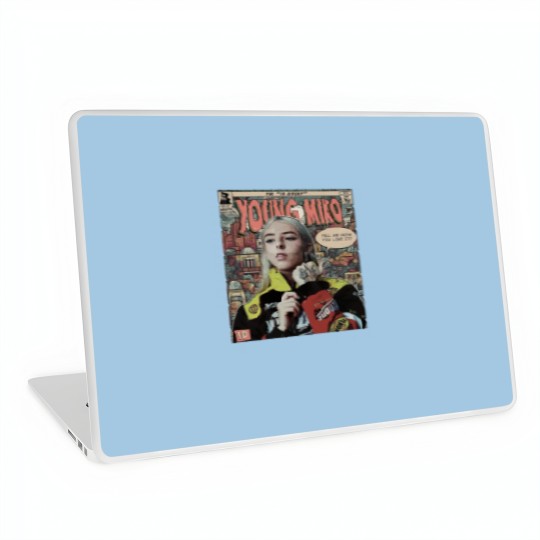 Discover Young Miko Comic Laptop Skins, 90S Vintage Merch Book Art Id Album Trap Kitty World Tour 2023