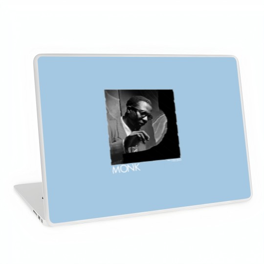 Discover Vintage 90s Thelonious Monk Jazz Musician Artwork 1990s Fashion Laptop Skins
