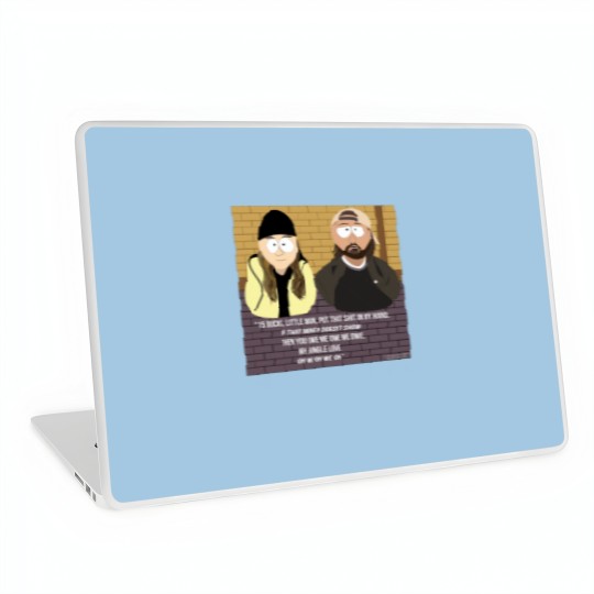 Discover Jay and Silent Bob SouthPark Cartoon Mash-Up Laptop Skins