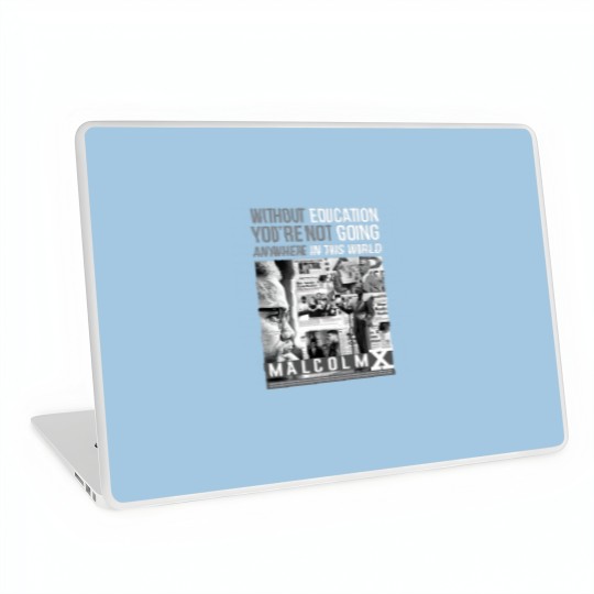 Discover Malcolm X Quote - Malcolm X - Laptop Skins