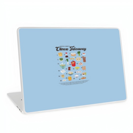 Discover Chinese Takeaway Guide Graphic Laptop Skins