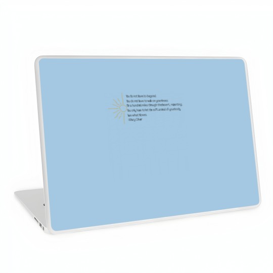 Discover Wild Geese | Mary Oliver Laptop Skins