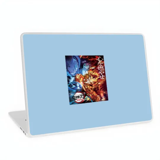 Discover Kyojuro Kyo Rengokoo vs Akaza Laptop Skins