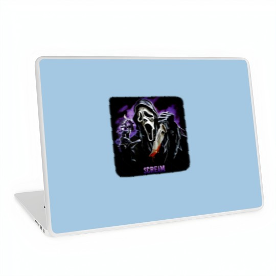 Discover Vintage Scream Laptop Skins for Scary Movie Lovers