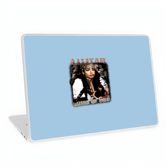Discover Aaliyah Queen Of R&B Laptop Skins