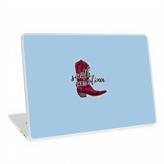 Discover University of South Carolina cowboy boot 1 Laptop Skins