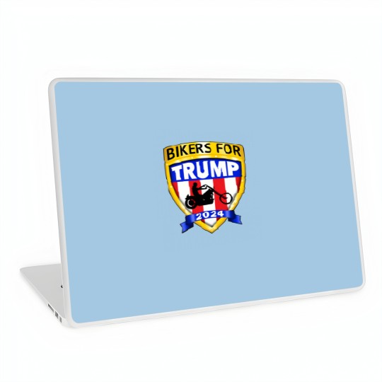 Discover Bikers for Trump 2024 American Laptop Skins