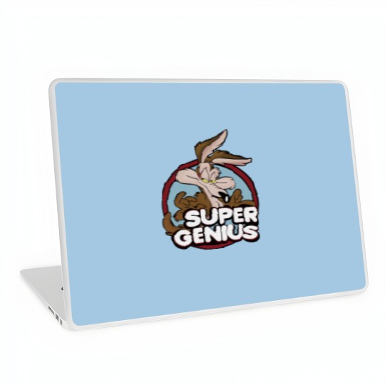 Discover Coyote Super Genius Laptop Skins