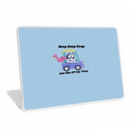 Discover Get Out Of My Way Muffin Laptop Skins, Muffin BlueyDad Laptop Skins