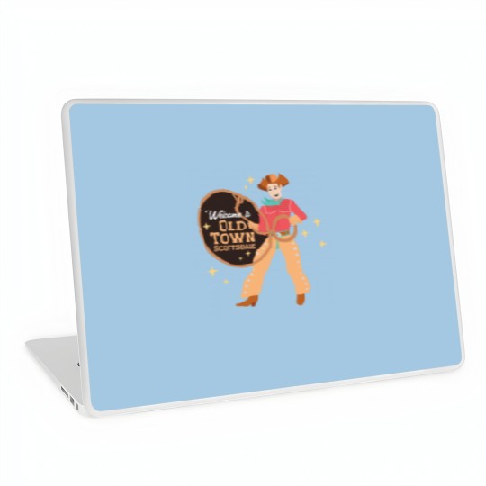 Discover Old Town in Scottsdale AZ Laptop Skins