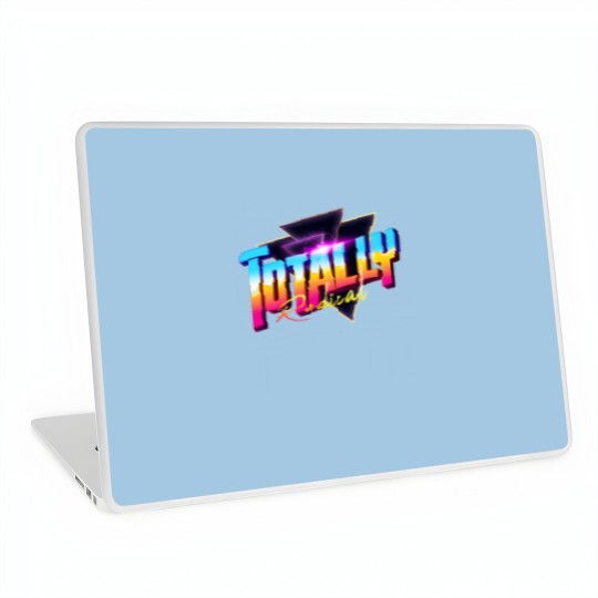 Discover Totally Radical 80s Synthwave Outrun Laptop Skins