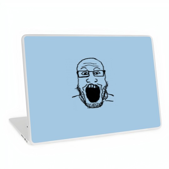 Discover Soyjak Laptop Skins