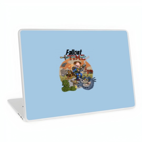 Discover Fallout X Adventure Time Laptop Skins
