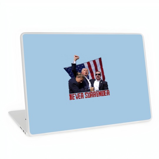 Discover Trump Shot Laptop Skins - Pennsylvania Rally 2024