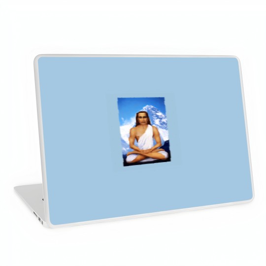 Discover Mahavatar Babaji In Lotus Posture In Himalayas 904 Laptop Skins