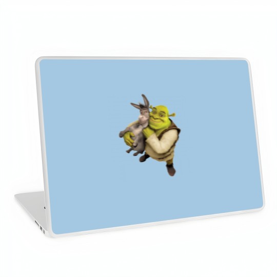 Discover Shrek and Donkey Laptop Skins