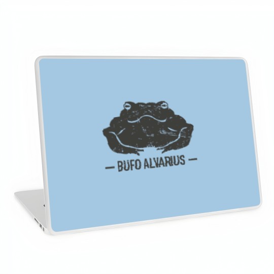Discover Bufo Alvarius Colorado River Toad Laptop Skins