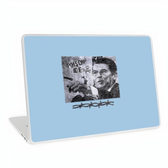 Discover Poison Idea Laptop Skins Vintage Rock Punk Laptop Skins