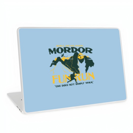 Discover MORDOR FUN RUN Laptop Skins