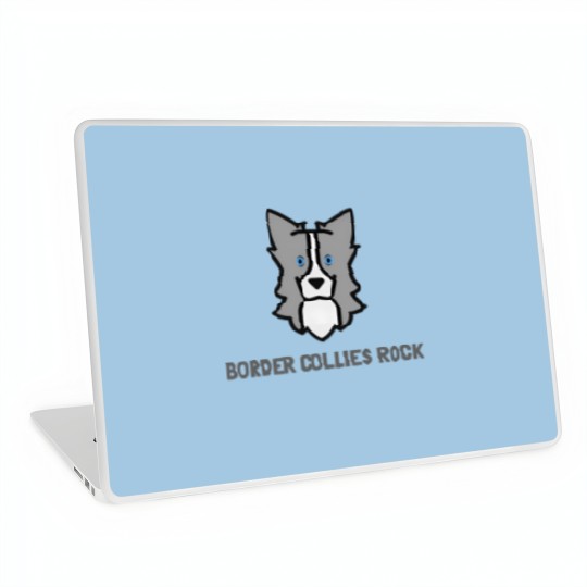 Discover Border Collies Rock Laptop Skins