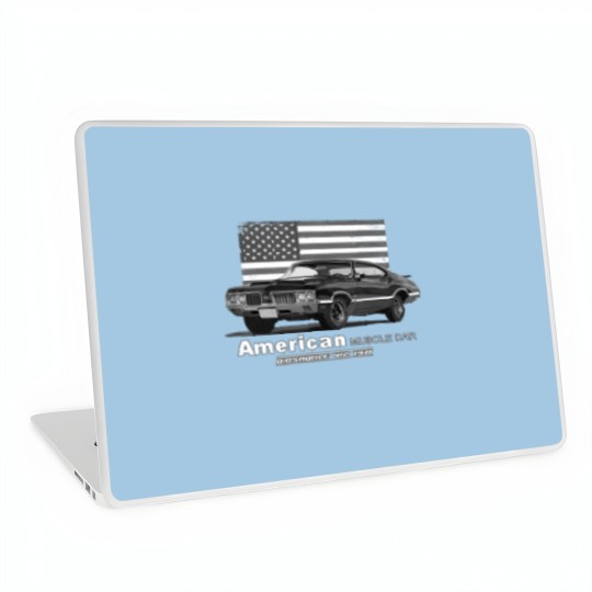 Discover oldsmobile 442 american muscle car 60s 70s old is gold Laptop Skins
