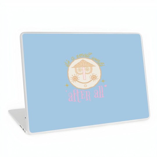 Discover Small World  Laptop Skins - Small world Laptop Skins