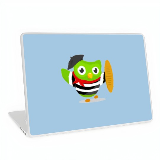 Discover Duolingo owl Laptop Skins