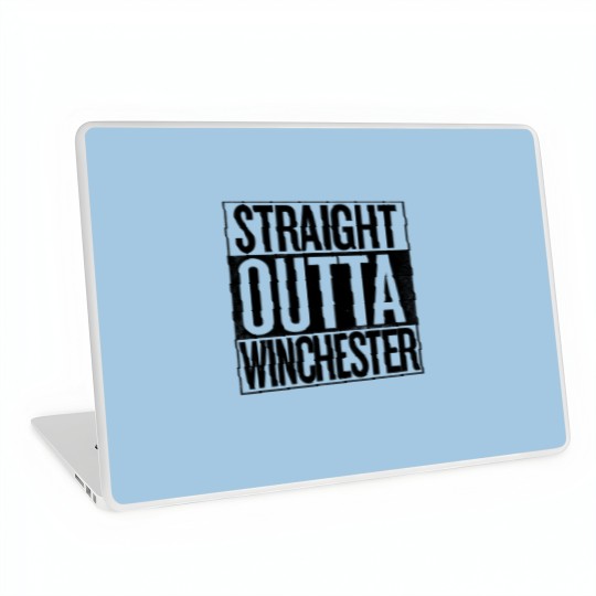 Discover Straight Outta Winchester Supernatural - Supernatural - Laptop Skins