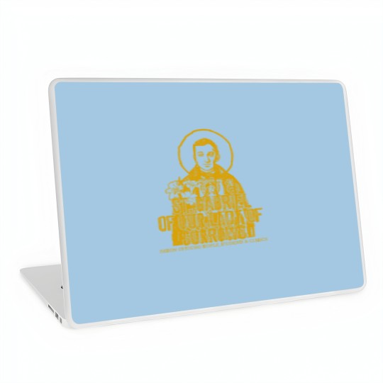 Discover catholicism gold st gabriel of our lady of sorrows saint Laptop Skins