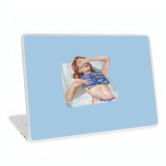 Discover Funny Story by Emily Henry book Laptop Skins