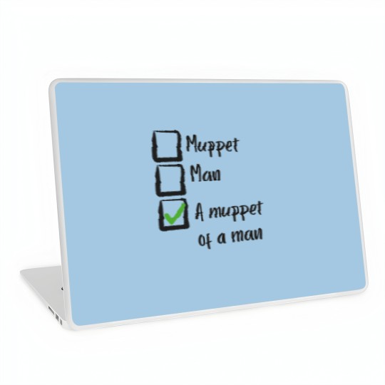 Discover Man2 Muppet Laptop Skins