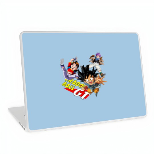 Discover Kid Son Goku Pan Trunks Dragon Ball GT - Dragon Ball Gt Kid Goku Pan Trunks - Laptop Skins
