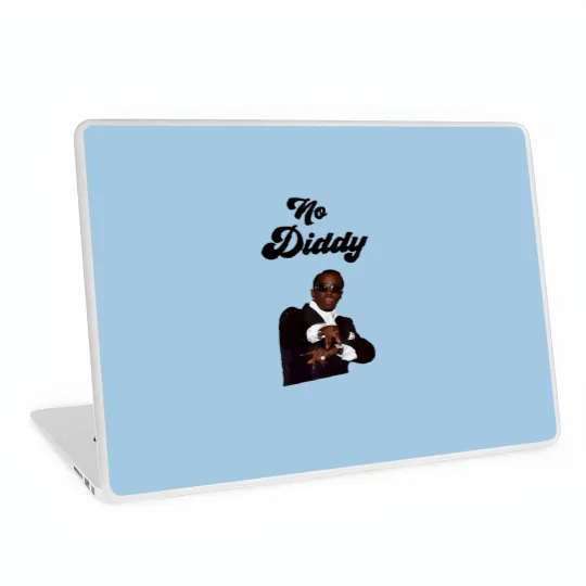 Discover No Diddy Laptop Skins | Funny Parody | P Diddy | Hilarious Gift for Her