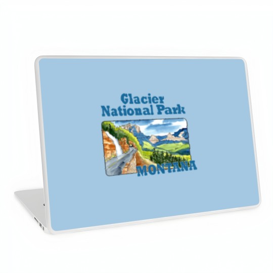 Discover Glacier National Park, Montana - Glacier National Park - Laptop Skins