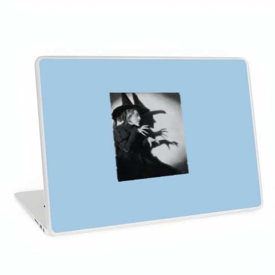 Discover Witch Shadow Laptop Skin Oz Wizard