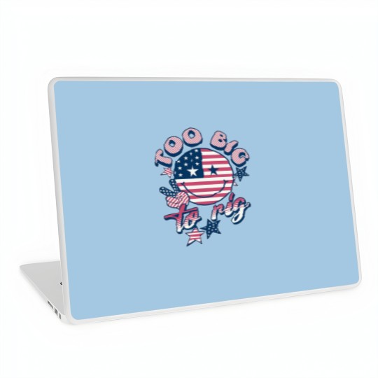 Discover Too big to rig Laptop Skins, 2024 presidential election Laptop Skins