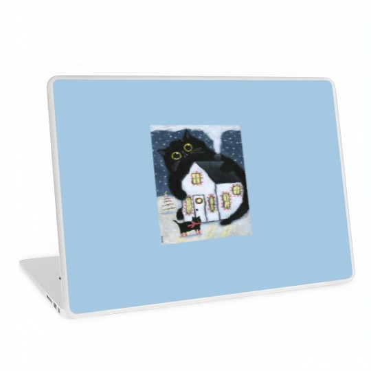 Discover The Yule Cat Laptop Skins