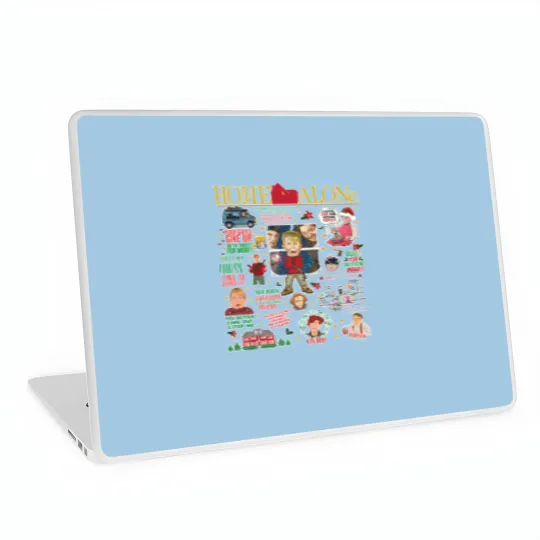 Discover Laptop Skin - Home Alone Theme - 90s Christmas Movie