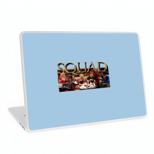 Discover Big Bang Theory Squad Laptop Skins, Funny Big Bang Theory Fan Laptop Skins