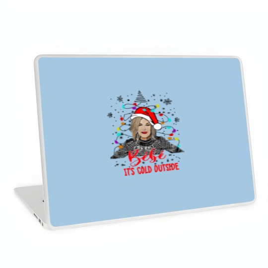 Discover Bebe Cold Outside Laptop Skins - Moira Rose Schitt's Creek Collection