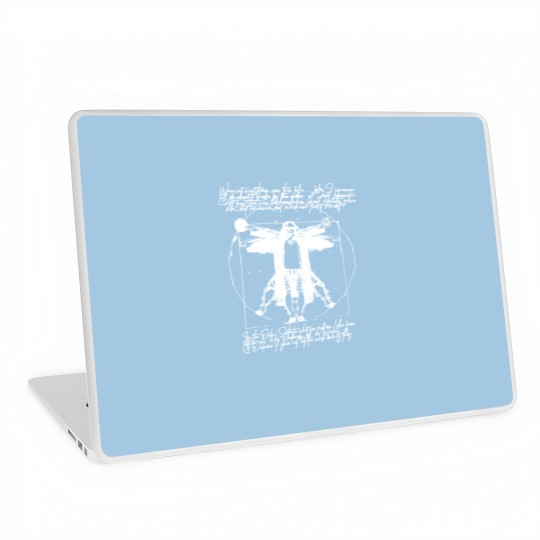 Discover The Dude Vitruvian Man The Big Lebowski Jeff Walter Laptop Skins