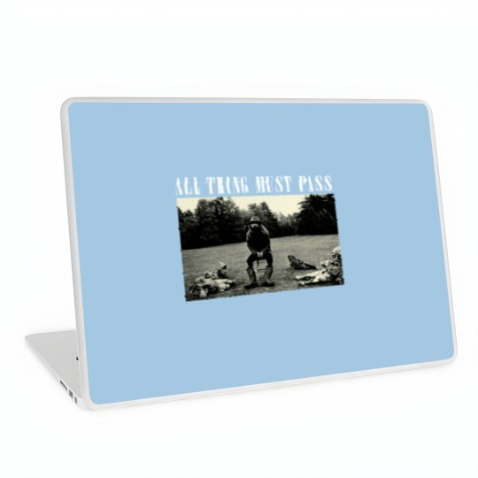Discover George Musician All Thing Must Pass Harrison Third Studio Album English Rock Musician Harrison Laptop Skins